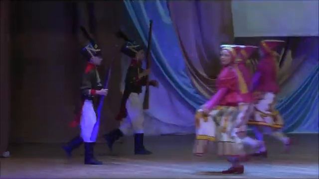 Шляпки - кружева, мундиры - кивера. Выступление Образцового ансамбля "Сказка" 04.06.2023 г. смотреть онлайн