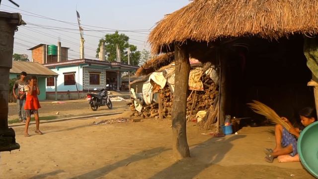 Old Style of Living in Nepal village. How people live in other countries. Nepal смотреть онлайн