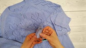 Французская кофточка спицами