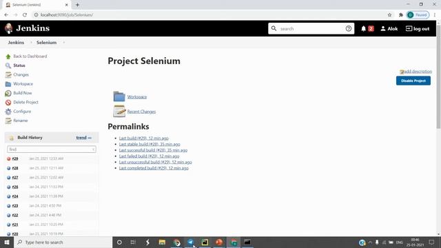 Triggering Jenkins Build using Telegram Bot смотреть онлайн