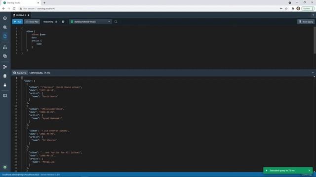 Stardog Academy Fundamentals: GraphQL смотреть онлайн