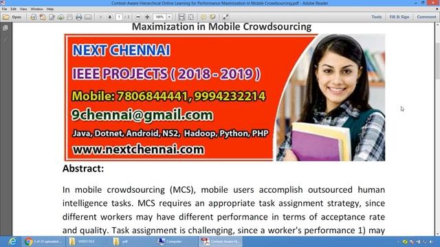 Context Aware Hierarchical Online Learning for Performance Maximization in Mobile Crowdsourcing смотреть онлайн