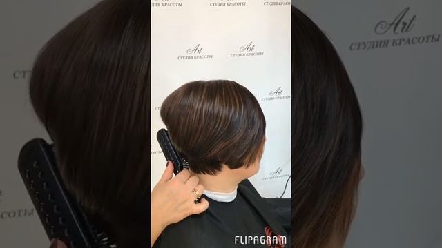 Стрижка окрашивание от Мовсумовой смотреть онлайн