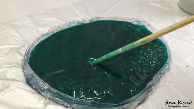 Соль для ванн в эпоксидной смоле. Хвостатая подставка для украшений смотреть онлайн