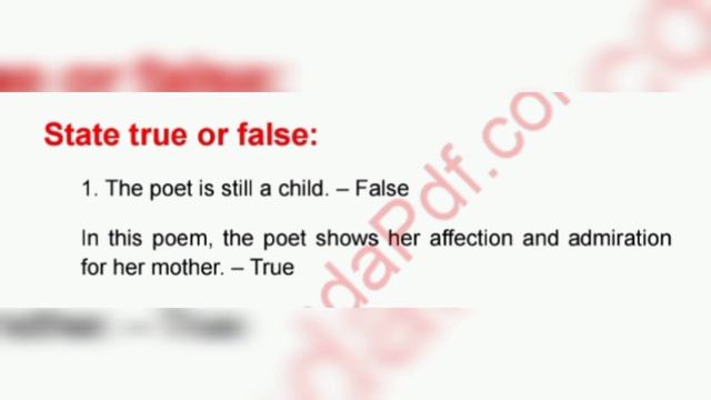 6th standard english notes // 8th poem A sonnet for my incomparable mother poem question and answer смотреть онлайн