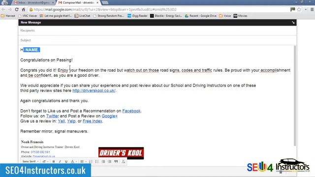 Driving Instructors Marketing | Canned Responses via Gmail смотреть онлайн