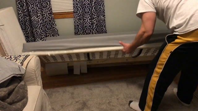 How To Change The Cover On IKEA Karlstad Couch смотреть онлайн