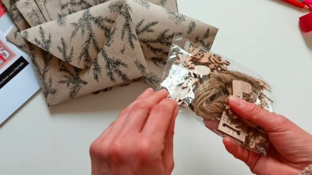 Как сделать Адвент календарь в виде елочки. смотреть онлайн