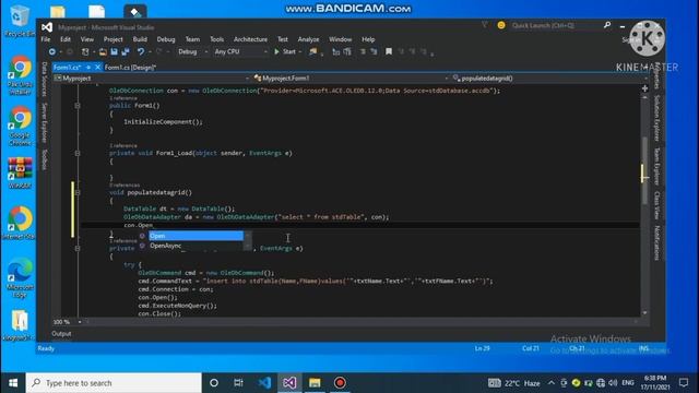 How to display database tables in C# datagrid view 2023 | Self Made смотреть онлайн