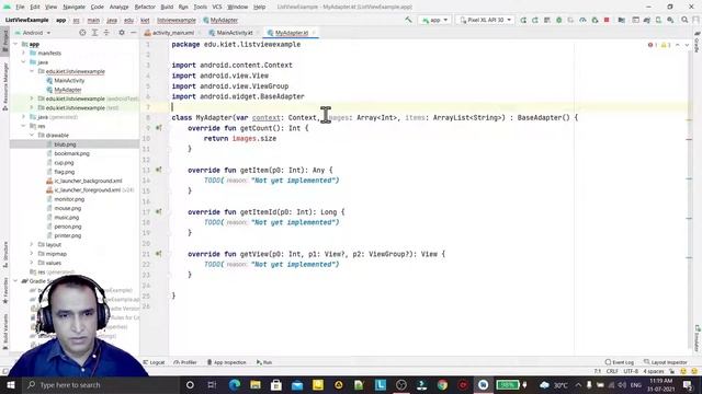 BaseAdapter in Android Studio | Dr Vipin Classes смотреть онлайн