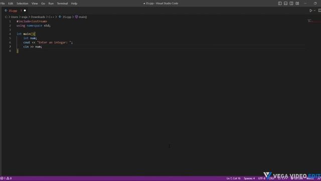 C++ (Programming Language) Project 35: 'Integer Input/Output' Created by Trishanth Kumar смотреть онлайн