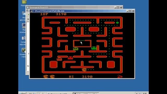 Pacman & ReactOS NTVDM смотреть онлайн