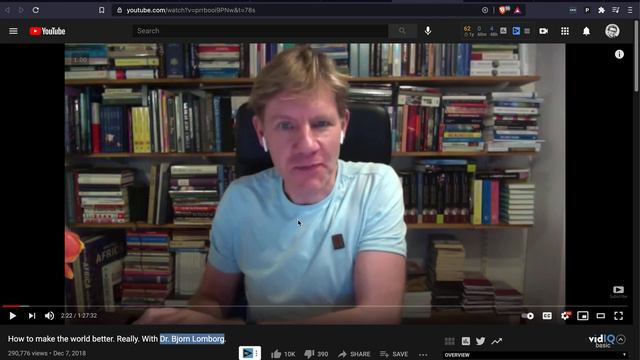 herolfg #32 - Response to Jordan Peterson and Bjorn Lomborg смотреть онлайн