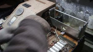 Разбор  кассового аппарата  Ока 400, 1993 года