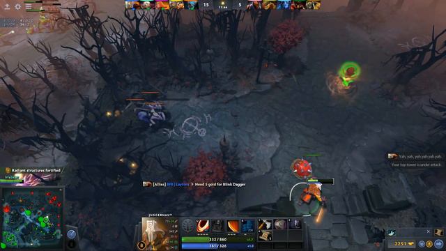 DOTA 2 : на дне доты (не от Харона) #2 смотреть онлайн