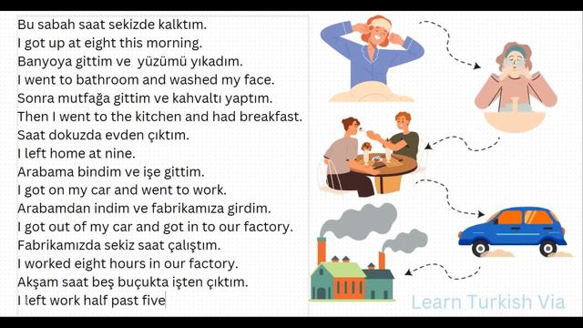 Turkish A1 Exercises 12 - Translation Exercise смотреть онлайн