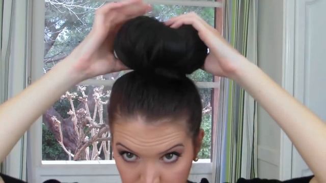 ?3 варианта прически пучок??? смотреть онлайн