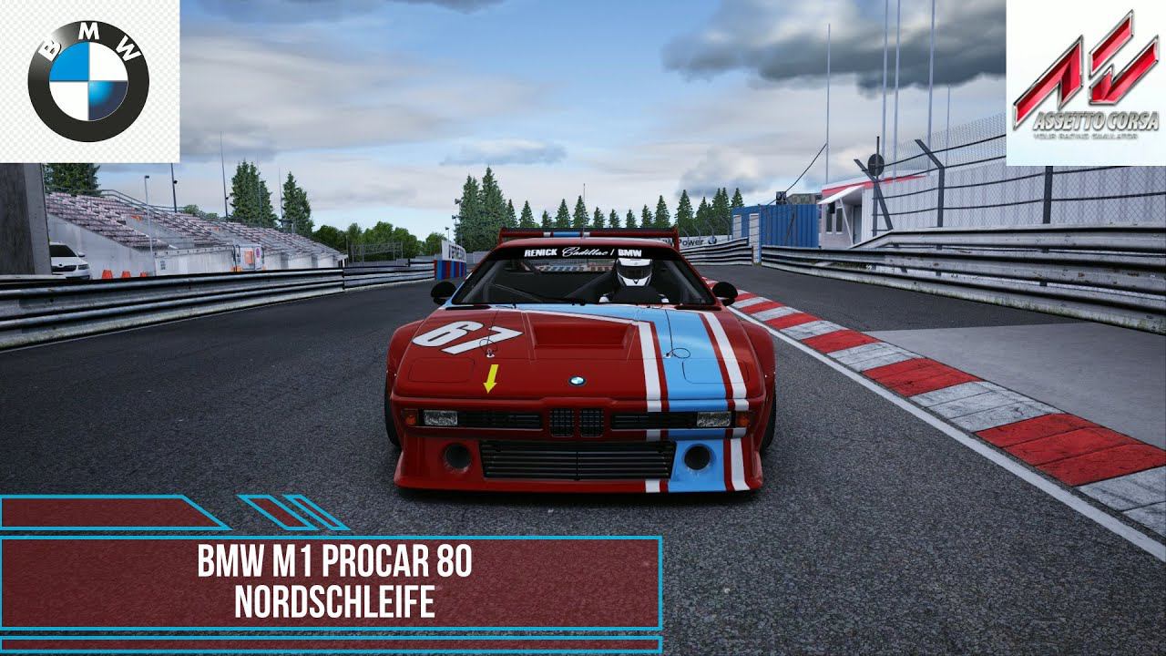 BMW M1 Procar 80 - Nordschleife | Assetto Corsa. смотреть онлайн