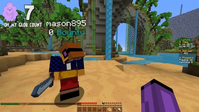 Lumpy Space Princess Plays Minecraft смотреть онлайн