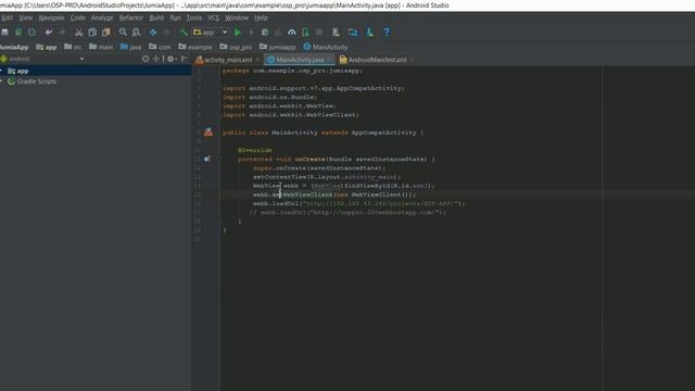how to run android studio with xampp using ip address and lunch webview смотреть онлайн