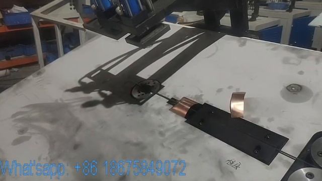 Правильно-гибочный станок для проволоки с ЧПУ смотреть онлайн