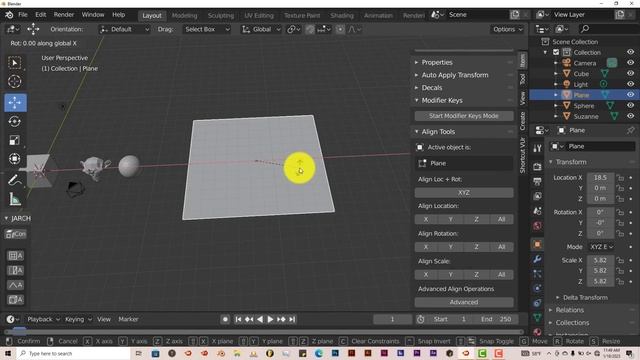 Blender Quick Tip: Easily Align Objects In Blender смотреть онлайн