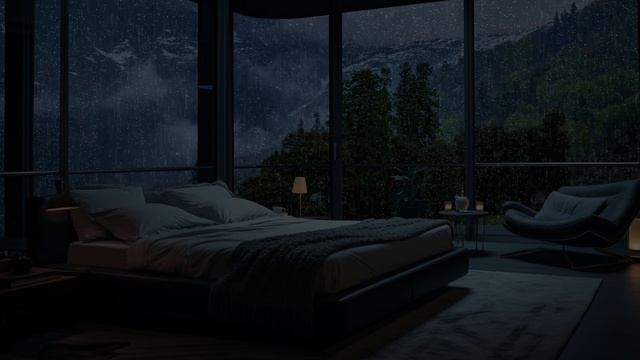 잠든 밤을 위한 비오는 밤 | 창밖에 빗소리 잠시 쉬어가세요 | The Sounds Of Rain By The Window Helps You Enjoy Sleep Better