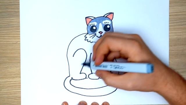 HOW TO DRAW ANY ANIMAL WITH YOUR HAND || 25 Simple Drawing Tricks for Beginners смотреть онлайн
