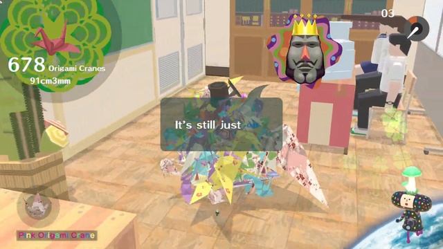 We Love Katamari REROLL + Royal Reverie: A Thousand Cranes (Gather Origami Cranes) смотреть онлайн