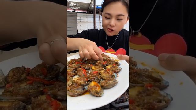 ASMR Cooking & Eating Spicy Seafood MUKBANG#bcs00594 смотреть онлайн