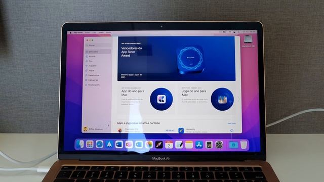 Macbook Air M1 (Gold) | Unboxing e Primeiras Impressões смотреть онлайн
