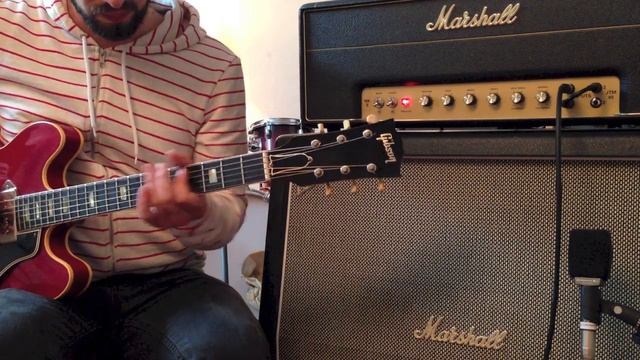 Marshall JTM 45 With 1964 Gibson ES-330