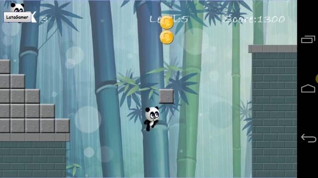 Panda Run- Level 5 I Don't think Panda Can Jump Gameplay Walkthrough (Android/IOS). смотреть онлайн