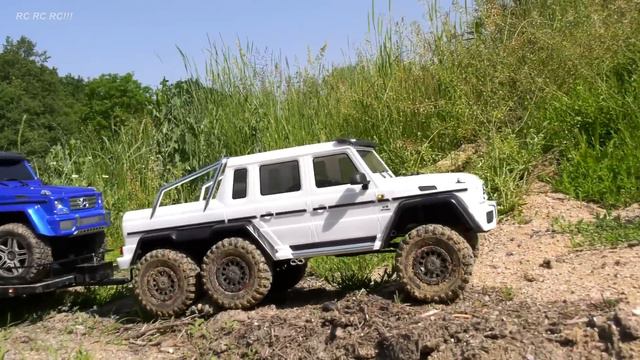 MEGA RC MODEL CRAWLER COMPILATION!! TRAXXAS TRX-6 MERCEDES-BENZ G63 AMG, RC TRAIL CARS смотреть онлайн