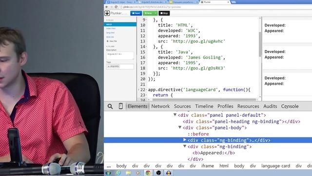 Упрощаем разработку с директивами AngularJS. смотреть онлайн