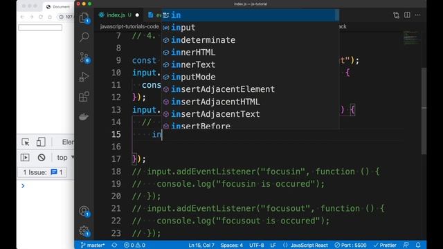 javascript bangla tutorial 53 : DOM Event | FocusEvent смотреть онлайн