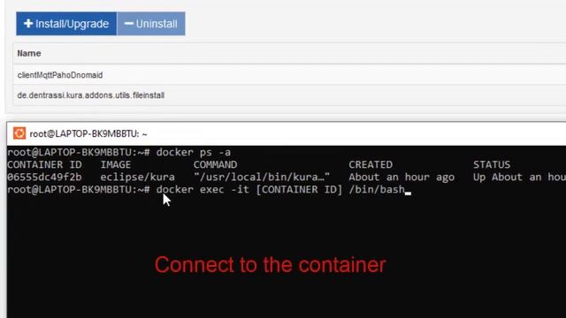Eclipse Kura Docker quick start and Mqtt application смотреть онлайн