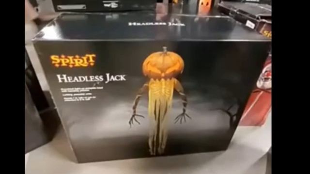 NEW Spirit Halloween 2021 Headless Jack Static Prop смотреть онлайн