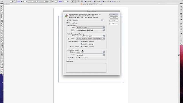 Adobe Illustrator Color Management for ICC Profiles on the Mac - смотреть онлайн