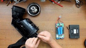 Что можно сделать из не рабочего фонаря и не рабочего аккумулятора от гироскутера