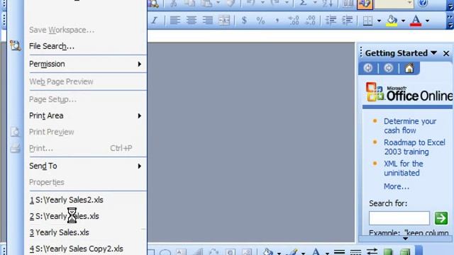 Excel 2003 Tutorial Compare & Merge Workbookds Microsoft Training Lesson 17.10 смотреть онлайн