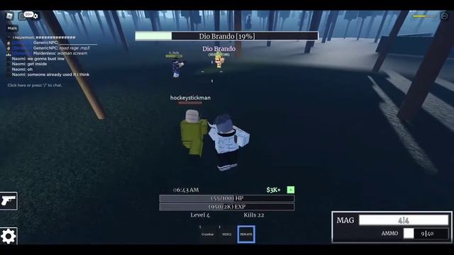Roblox AniPhobia Dio boss fight смотреть онлайн