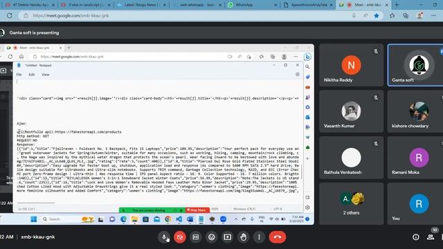 Ajax Json API Array in cluse смотреть онлайн