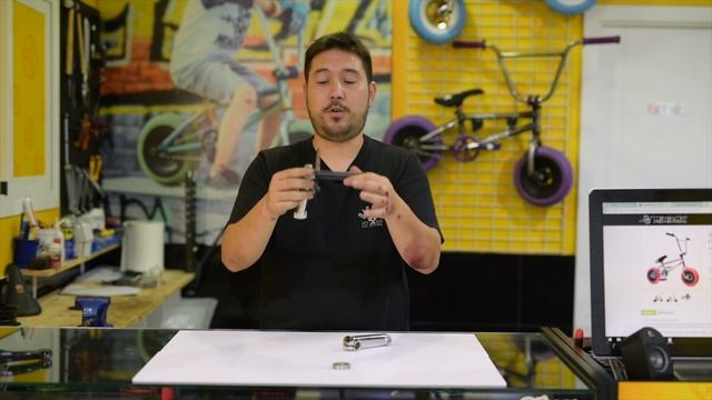 MINIBMX Diferencias entre Monoblock y 3 Piezas en una Mini BMX. смотреть онлайн