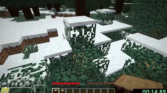 [Former World Record] All Logs in 27.50 Seconds | 1.2-1.6 | Minecraft Java Speedrun смотреть онлайн