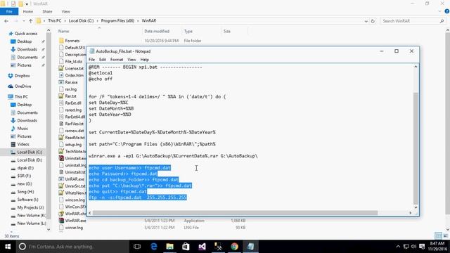 How to Take SQL Server Auto Backup and Zip bak File and Transfer Via FTP смотреть онлайн