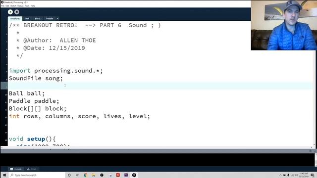 Adding Sound to Processing смотреть онлайн