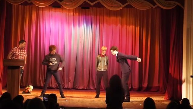 "Отличный борщ" (Гимназия №1 г. Орша) Конферанс 1-я 1/2 2017 г. смотреть онлайн