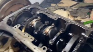 Установка балансировочных валов на двигатель БМВ М43ТУ / BMW M43TU своими руками в гараже. Часть 7