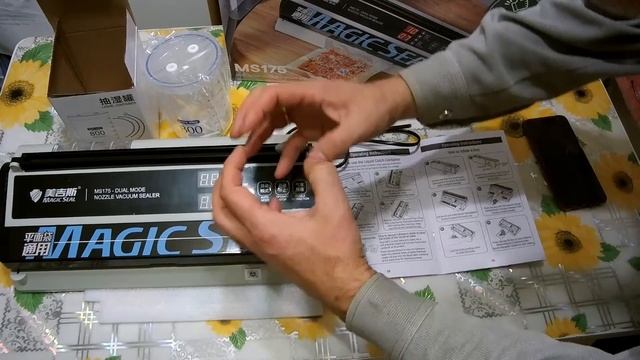 Вакуумный упаковщик (вакууматор) Magic Seal MS175 купили и тестируем -разбираемся вместе с вами